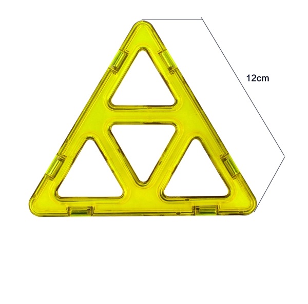 magnetisch speelgoed los onderdeel vier driehoek