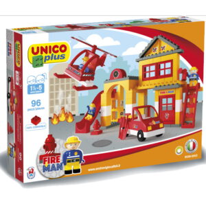 Unico Plus brandweerkazerne - 96 delig - 8558
