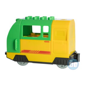Duplo Elektrische trein groen uniblocks