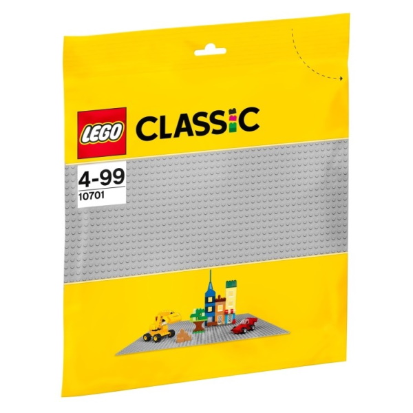 LEGO 10701 Grijze bouwplaat