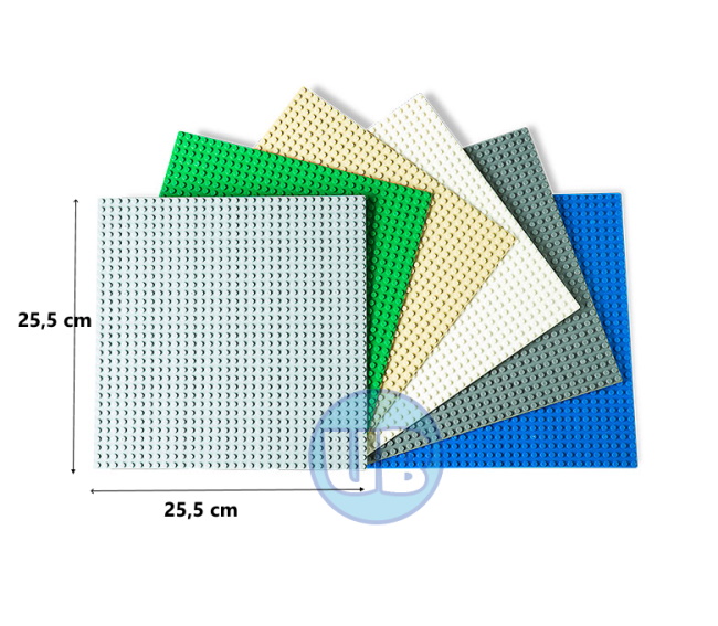 lego bouwplaat - basisplaat- 6 kleuren