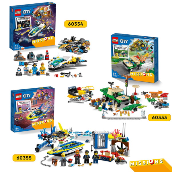 LEGO City 60355 Waterpolitie recherchemissies - 2