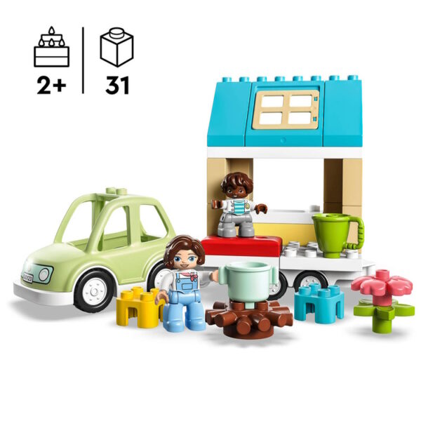 LEGO DUPLO 10986 Familiehuis Op Wielen - 2