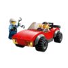 LEGO City 60392 Achtervolging Auto op Politiemotor - 1