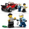 LEGO City 60392 Achtervolging Auto op Politiemotor - 2