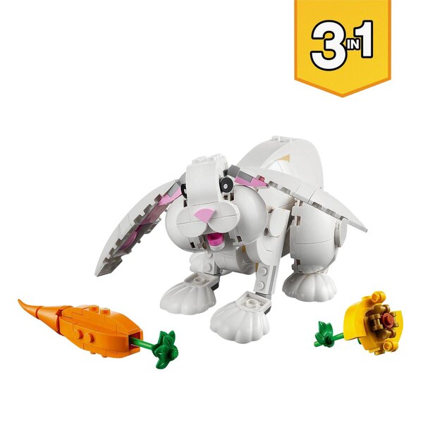 LEGO Creator 31133 Wit Konijn - 3