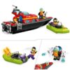 LEGO City 60373 Reddingsboot Brand - 2