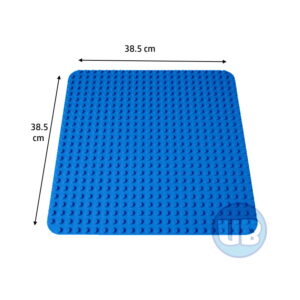 Duplo Grote bouwplaat blauw – 38,5 x 38,5 cm