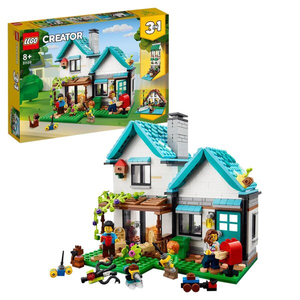 LEGO Creator 31139 3-in-1 Knus Huis