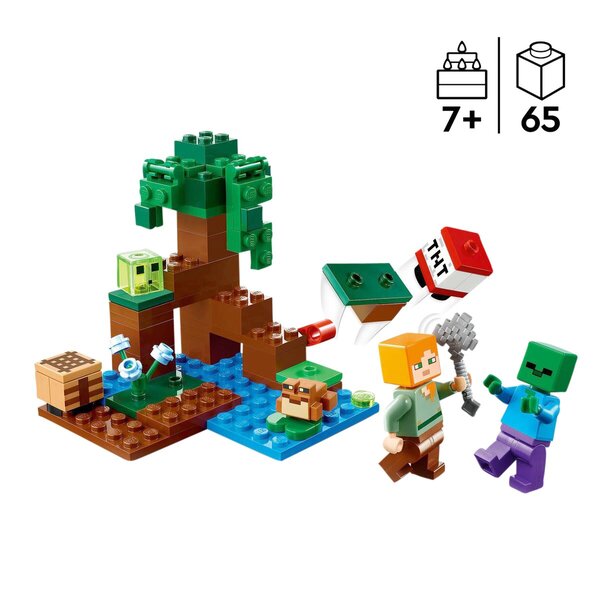 LEGO Minecraft 21240 Het Moerasavontuur - 3