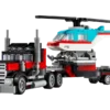 LEGO Creator 31146 Truck Met Helikopter -4