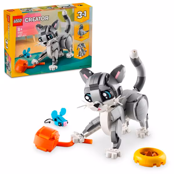 LEGO Creator 31163 3-in-1 Speelse Kat