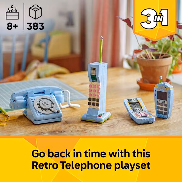 LEGO Creator 31174 3-in-1 Retro Telefoon - 2