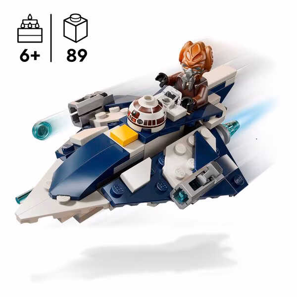 LEGO Star Wars 75400 Plo Koons Jedi Starfighter Microfighter - 1