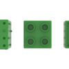 Smartek Magnetische Bouwblokken – Aanvulset groen – 3 delig - 1