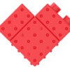 Smartek Magnetische Bouwblokken – Aanvulset rood – 3 delig - 2