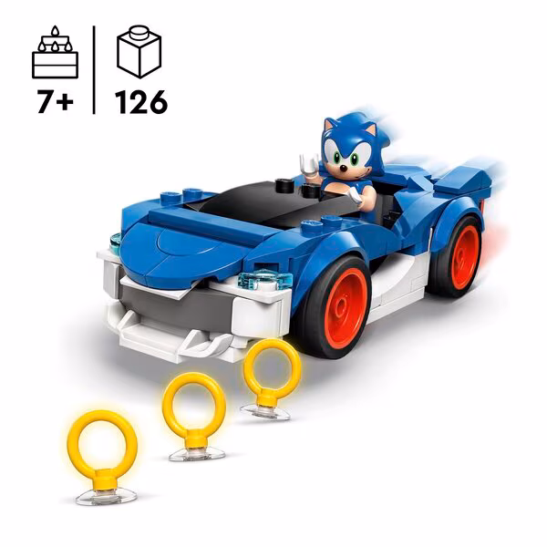 LEGO Sonic The Hedgehog 77117 Sonic Speedster Lightning - 1