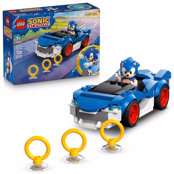 LEGO Sonic The Hedgehog 77117 Sonic Speedster Lightning