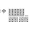 Smartek Magnetische Tiles - cijfers - 88 delig - 1