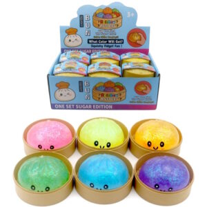 Squishy Bun Dumpling 8.5 cm - glitter edition