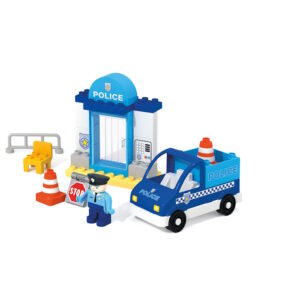 Alternative view of Unico Plus politieauto - 21 delig - 8545